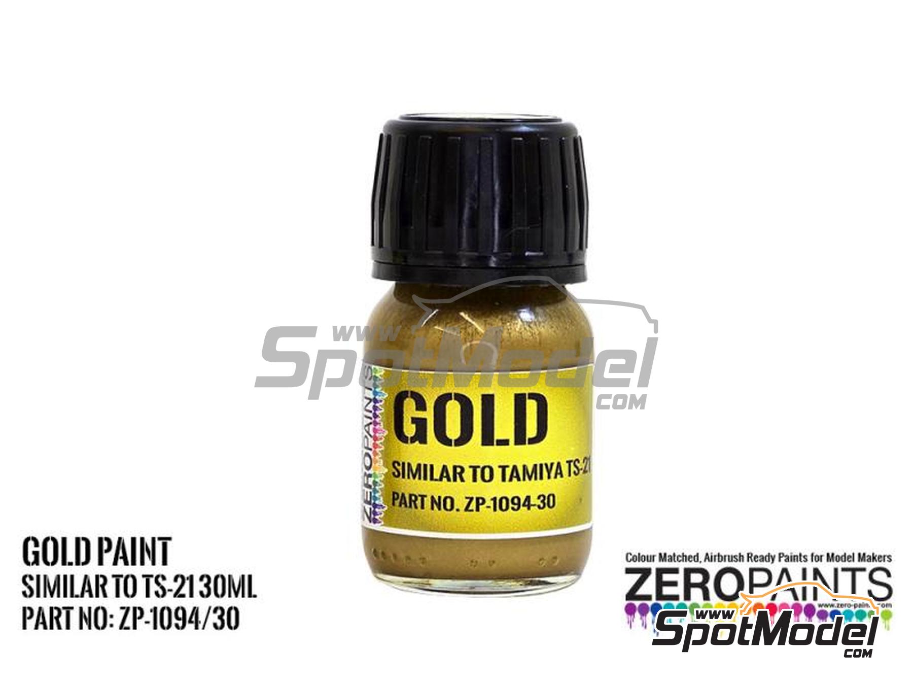 Image 1: Dorado - Gold - Similar a Tamiya TS-21 - 1 x 30ml | Pintura para aer&oacute;grafo fabricado por Zero Paints (ref.&nbsp;ZP-1094-30, tambien ZP-1094/30)