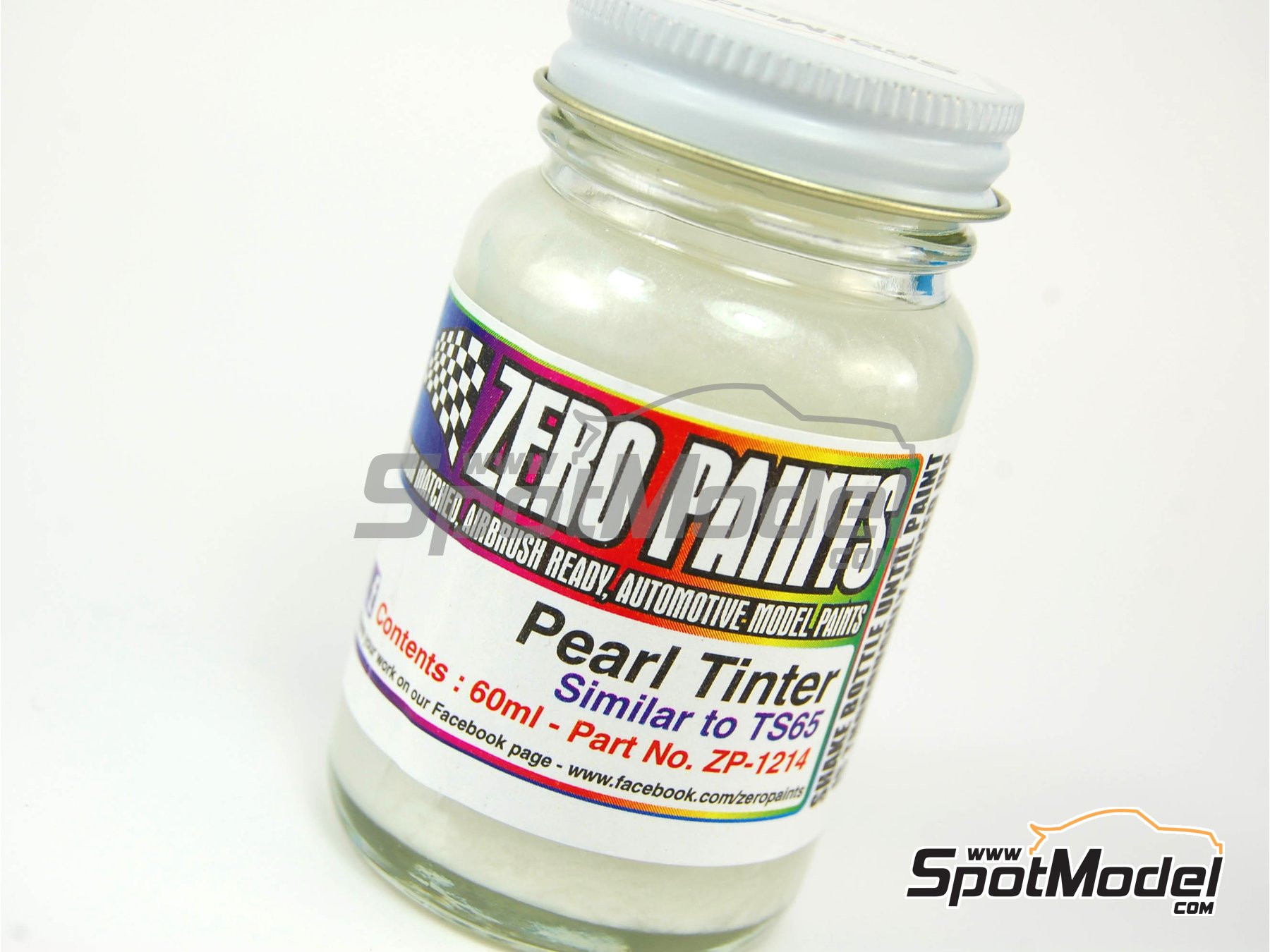 Image 1: Pearl Tinter - Similar to TS-65 - 1 x 60ml | Paint for airbrush manufactured by Zero Paints (ref.&nbsp;ZP-1214)