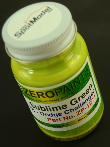 Zero Paints ZP-1271: Paint for airbrush Dodge Sublime Pearl Green 1 x 60ml  for Airbrush (ref. ZP-1271)