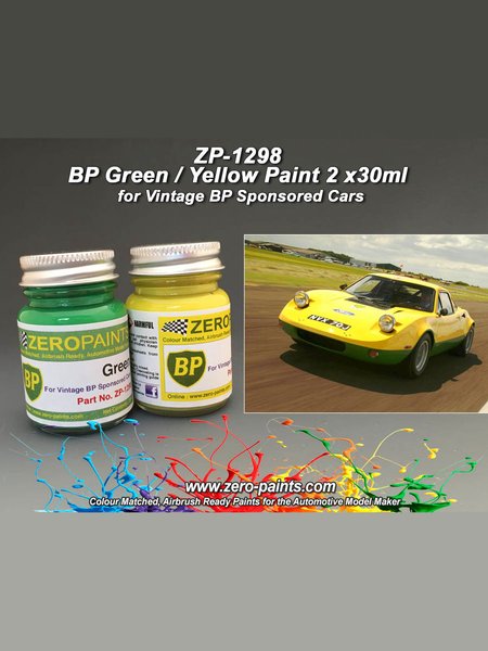 BP Green and Yellow - 2 x 30ml | Paints set manufactured by Zero Paints (ref.&nbsp;ZP-1298) image