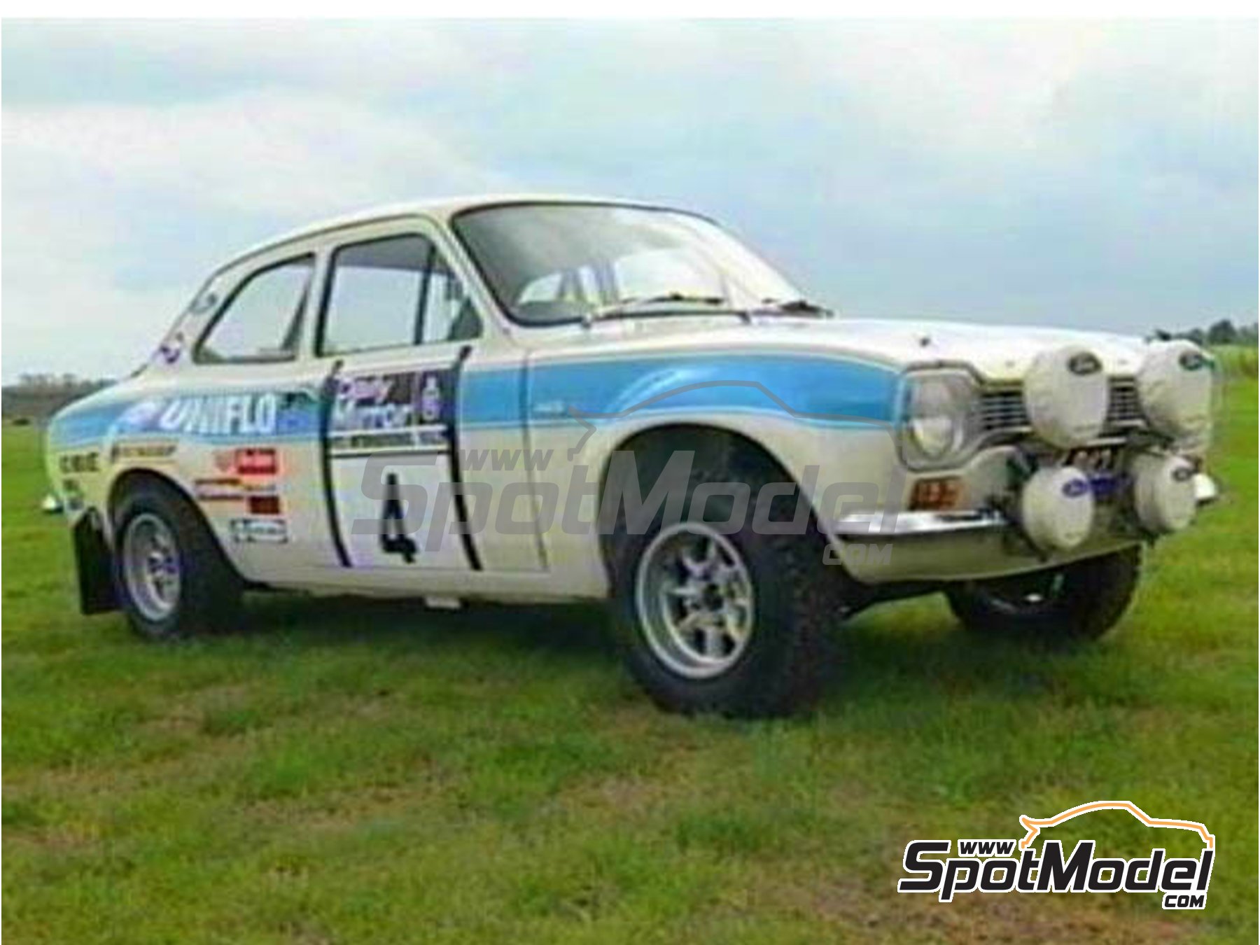 Image 3: Ford Diamond White - Great Britain RAC Rally 1972 - 1 x 60ml | Paint for airbrush manufactured by Zero Paints (ref.&nbsp;ZP-1332)