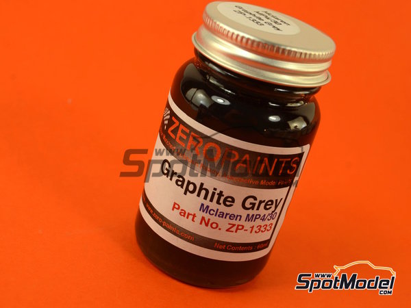 Image 2: Graphite Grey Mid Season McLaren MP4/30 - 1 x 60ml | Paint for airbrush manufactured by Zero Paints (ref.&nbsp;ZP-1333)