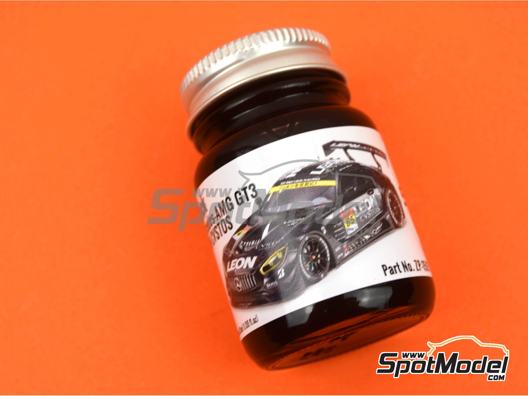 Image 2: Mercedes Benz AMG GT3 Leon Cvstos Black - 1 x 30ml | Paint for airbrush manufactured by Zero Paints (ref. ZP-1597)