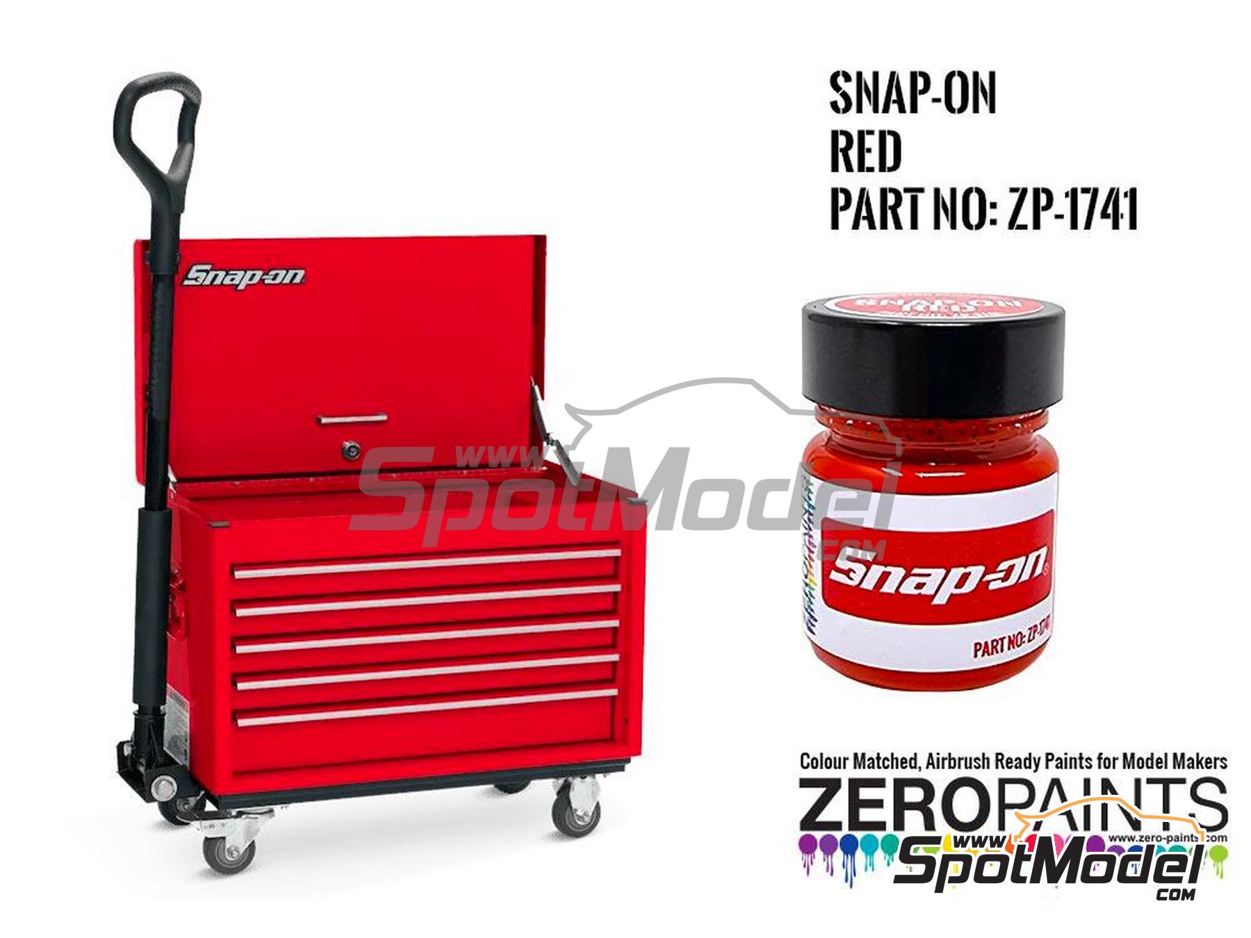 Zero Paints ZP-1741: Paint for airbrush Snap-On Tools Red 1 x 30ml 