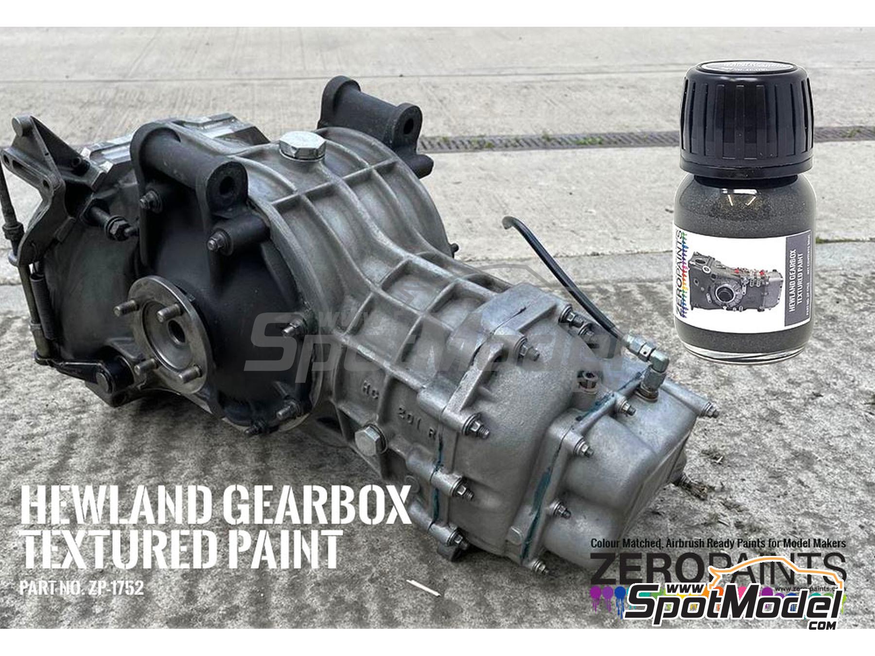 Image 1: Metallic Textured Hewland Gearbox - 1 x 30ml | Paint for airbrush manufactured by Zero Paints (ref.&nbsp;ZP-1752)