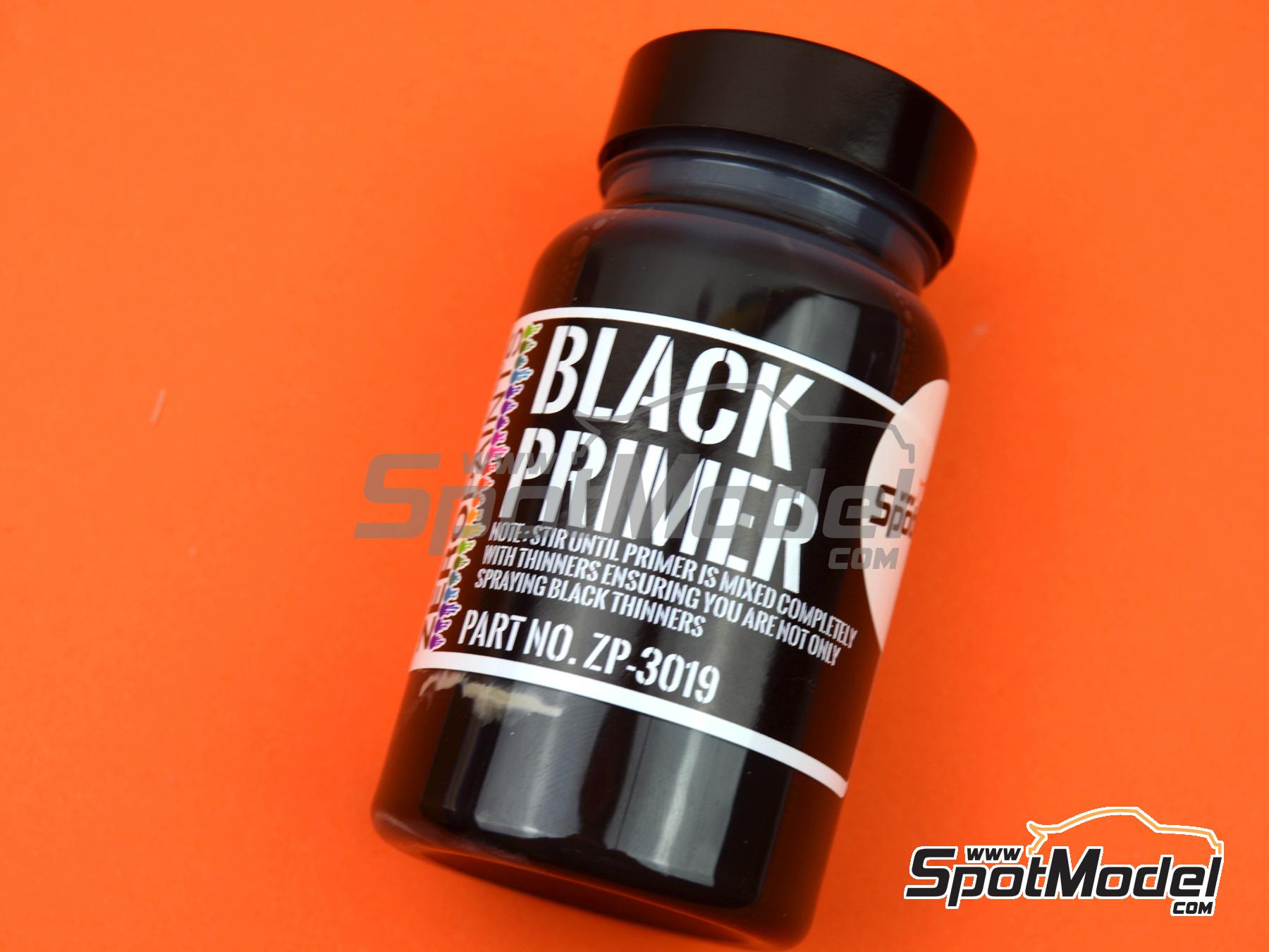 Image 1: Black Primer - Micro Filler - 1 x 100ml | Primer manufactured by Zero Paints (ref. ZP-3019)