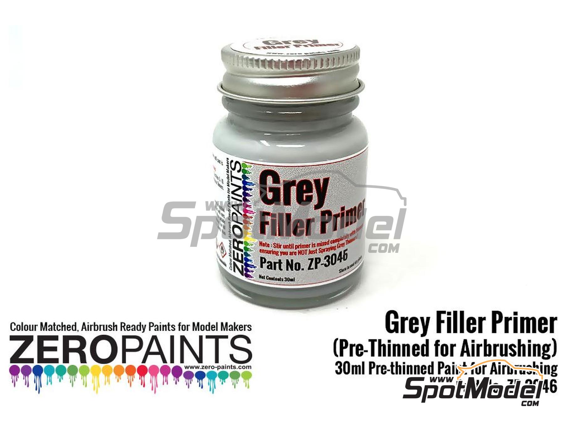 Image 1: Imprimaci&oacute;n gris - Grey Primer - 1 x 30ml | Imprimaci&oacute;n fabricado por Zero Paints (ref.&nbsp;ZP-3046)