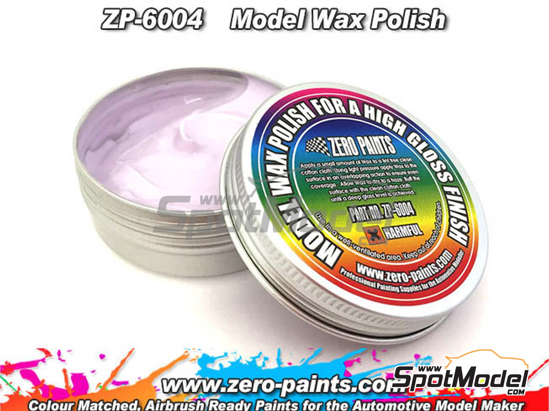 Image 1: Model Wax Polish | Pulimento fabricado por Zero Paints (ref.&nbsp;ZP-6004)