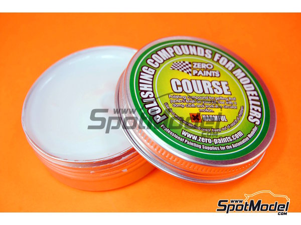 Image 2: Pulimento de grano grueso - Coarse polishing compound | Pulimento fabricado por Zero Paints (ref.&nbsp;ZP-6008)