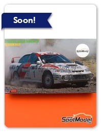 Aufkleber 1/43 Ref 0059 Subaru Impreza Bruno Thiry Ypres Rally 1997 Rallye 