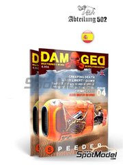 AK Interactive: Magazine - Damaged - Weathered and worn: Number 4 - spanish edition image