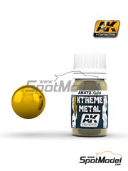 AK Interactive: Xtreme metal paint - Gold - 1 x 30ml