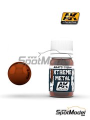 AK Interactive: Xtreme metal paint - Copper - 1 x 30ml