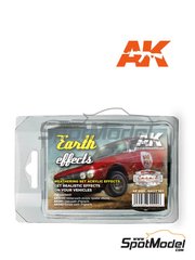 AK Interactive: Paints set - Earth effects - 1 x 17ml