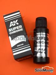AK Interactive: Pintura - Super Cromado - Super Chrome - 1 x 60ml