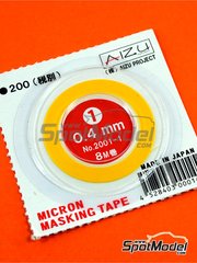 Aizu Project: Masks - Micron masking tape 0,4mm x 8m