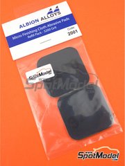 Albion Alloys: Lijas - Micro Finishing Cloth Abrasive Pads Refill - grano 3200 - 2 unidades