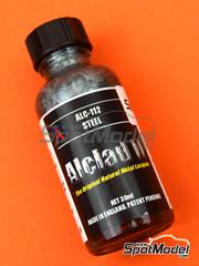 Alclad: Paint for airbrush - Steel - 1 x 30ml - for Airbrush