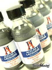 Alclad: Paint for airbrush - Black chrome - 1 x 30ml - for Airbrush
