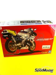 Aoshima: Motorbike scale model kit 1/12 scale - Honda NSR250R SP sponsored by Rothmans 1988 image