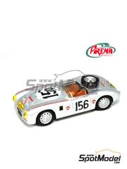 Arena Modelli: Car scale model kit 1/43 scale - Borgward Hansa 1500 RS sponsored by Ana #155, 156 - Hans-Hugo Hartmann (DE), Adolf Brudes (DE) - Carrera Panamericana 1953 - photo-etched parts, resin parts, rubber parts, water slide decals, white metal parts, other materials, assembly instructions and painting instructions