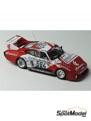 Arena Modelli: Car scale model kit 1/43 scale - Porsche 935 Shilouette Almeras Team sponsored by Eminence #584 - Marianne Hoepfner (FR) + Michele 'Biche' Espinosi-Petit (FR) - Giro d'Italia Automobilistico 1979 - photo-etched parts, resin parts, rubber parts, water slide decals, white metal parts and assembly instructions