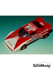 Arena Modelli: Car scale model kit 1/43 scale - Lancia Stratos Group 5 sponsored by Marlboro #137 - Jean-Claude Andruet (FR) + Michele 'Biche' Espinosi-Petit (FR) - Tour de France Automobile 1974 - photo-etched parts, resin parts, rubber parts, turned metal parts, water slide decals, white metal parts, assembly instructions and tobacco sponsor decals