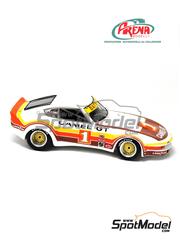 Arena Modelli: Car scale model kit 1/43 scale - Datsun 240Z Camel GT Pace car Bob Sharp Team sponsored by Camel #1 - IMSA 70s - photo-etched parts, resin parts, rubber parts, turned metal parts, water slide decals and white metal parts image