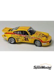 Arena Modelli: Car scale model kit 1/43 scale - Porsche 911 Carrera RSR RSR Associates Team sponsored by Circle Porsche Audi #31 - Bill Follmer (US) + Tom Alan Marx (US) - Sears Point 3 Hours 1983 - photo-etched parts, resin parts, rubber parts, turned metal parts, water slide decals, white metal parts, assembly instructions and painting instructions image