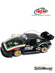 Arena Modelli: Car scale model kit 1/43 scale - Porsche 911 Slantnose sponsored by Cool Carbon #52 - David Murry (US) + Angelo Cilli (IT) + Tammy Jo Kirk (US) + Anthony Lazzaro (US) - 24 Hours of Daytona 1994 - photo-etched parts, resin parts, rubber parts, turned metal parts, water slide decals, white metal parts and assembly instructions