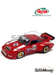 Arena Modelli: Car scale model kit 1/43 scale - Porsche 911 S Slantnose Vito Scavone Team #60 - Bill Ferran (US) + Simon Gregg (US) + Scott Tyler (US) - 12 Hours Sebring 1995 - photo-etched parts, resin parts, rubber parts, turned metal parts, water slide decals, white metal parts and assembly instructions