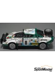 Arena Modelli: Car scale model kit 1/43 scale - Lancia Stratos HF Group 4 sponsored by Alitalia #1, 3, 4, 8 - Bjrn Waldegrd (SE) + Hans Thorszelius (SE), Sandro Munari (IT) + Lofty Drews (KE), Raffaele Pinto (IT) + Arnaldo Bernacchini (IT) - Acropolis Rally, Safari Rally 1975 - photo-etched parts, resin parts, rubber parts, vacuum formed parts, water slide decals, white metal parts and assembly instructions