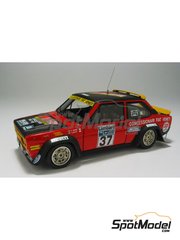 Arena Modelli: Car scale model kit 1/43 scale - Fiat 131 Abarth - Luigi "Lucky" Battistolli (IT) + Fabrizia Pons (IT) - Great Britain RAC Rally 1979 - resin multimaterial kit