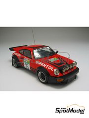 Arena Modelli: Car scale model kit 1/43 scale - Porsche 911 Carrera  sponsored by Bipantol #15 - Pierfranco Uzzeni (IT) + Daniele Fogagnolo (IT) - Della Lana Rally 1979 - photo-etched parts, resin parts, rubber parts, water slide decals, white metal parts and assembly instructions