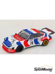 Arena Modelli: Car scale model kit 1/43 scale - Porsche 934 sponsored by Quarry Jeans - Ferruccio Caliceti (IT) - Targa Florio - resin multimaterial kit