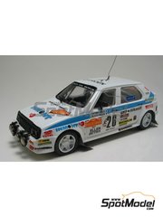 Arena Modelli: Car scale model kit 1/43 scale - Citroen Visa Chrono sponsored by Inmont #26 - Vittorio Caneva (IT) + Loris Roggia (IT) - Sanremo Rally 1983 - resin multimaterial kit