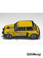 Arena Modelli: Car scale model kit 1/43 scale - Renault 5 Turbo sponsored by Autogamma #1 - Livio Lupidi (IT) + Arles Montenesi (IT) - Rally Due Valli 1983 - resin multimaterial kit