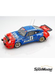 Arena Modelli: Car scale model kit 1/43 scale - Porsche 911 Carrera sponsored by ESSO - Jean-Pierre Nicolas (FR) + Jean Todt (FR) - Monte Carlo Rally - Rallye Automobile de Monte-Carlo 1979 - resin multimaterial kit