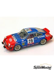 Arena Modelli: Car scale model kit 1/43 scale - Porsche 911 Carrera sponsored by ESSO - Alain Coppier (FR) + Jos�pha Laloz (FR) - Tour de Corse 1979 - resin multimaterial kit