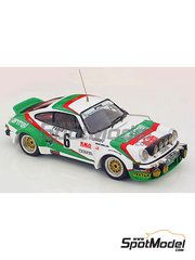 Arena Modelli: Car scale model kit 1/43 scale - Porsche 911 SC sponsored by Armel - Bernard B�guin (FR) + Jean-Jacques 'JJ' Lenne (FR) - Monte Carlo Rally - Rallye Automobile de Monte-Carlo 1980 - resin multimaterial kit
