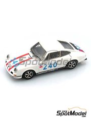 Arena Modelli: Car scale model kit 1/43 scale - Porsche 911 R - Pauli Toivonen (FI) + Dieter Spoerry (CH) - Targa Florio 1969 - resin multimaterial kit