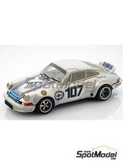 Arena Modelli: Car scale model kit 1/43 scale - Porsche 911 RSR #107 - Giulio Pucci (IT) + Gnter Steckknig (DE) - Targa Florio 1973 - resin multimaterial kit