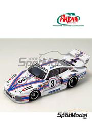 Arena Modelli: Car scale model kit 1/43 scale - Porsche 935 Jolly Club Team sponsored by Imberti, Sorini #3 - Martino Finotto (IT) + Carlo Facetti (IT) - 24 Hours of Daytona 1978 - photo-etched parts, resin parts, rubber parts, turned metal parts, water slide decals, white metal parts and assembly instructions