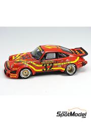 Arena Modelli: Car scale model kit 1/43 scale - Porsche 934 Electrodyne Racing Team #32 - Chester Vincentz (US) + Dave White (US) - Mid Ohio 500 Miles 1979 - photo-etched parts, resin parts, rubber parts, turned metal parts, water slide decals, other materials and assembly instructions image