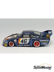 Arena Modelli: Car scale model kit 1/43 scale - Porsche 935J DeNarvaez Enterprises Team sponsored by Penthouse #46 - Mauricio de Narv&aacute;ez (CO) - Sears Point 100 milles 1981 - photo-etched parts, resin parts, rubber parts, turned metal parts, water slide decals, white metal parts and assembly instructions image