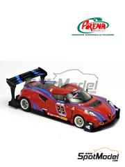 Arena Modelli: Car scale model kit 1/43 scale - Alfa Romeo 4C Picchio #23 - Marco Gramenzi (IT) - Reventino Hill Climb 2016 - photo-etched parts, resin parts, rubber parts, turned metal parts, water slide decals, white metal parts and assembly instructions