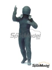 Bad Wolf Miniatures: Figure 1/43 scale - Driver Celebrating 3 - 3D printed parts image