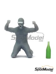 Bad Wolf Miniatures: Figure 1/43 scale - Podium Jump - 3D printed parts and resin parts image
