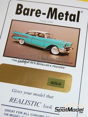 Bare Metal Foil Co: Material - Gold - 1 units
