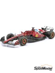 Bburago: Diecast model car 1/18 scale - Ferrari SF-25 Scuderia Ferrari Team sponsored by Shell, HP, Ray-Ban #16 - Charles Leclerc (MC) - FIA Formula 1 World Championship 2025 - metal parts, plastic parts and rubber parts image